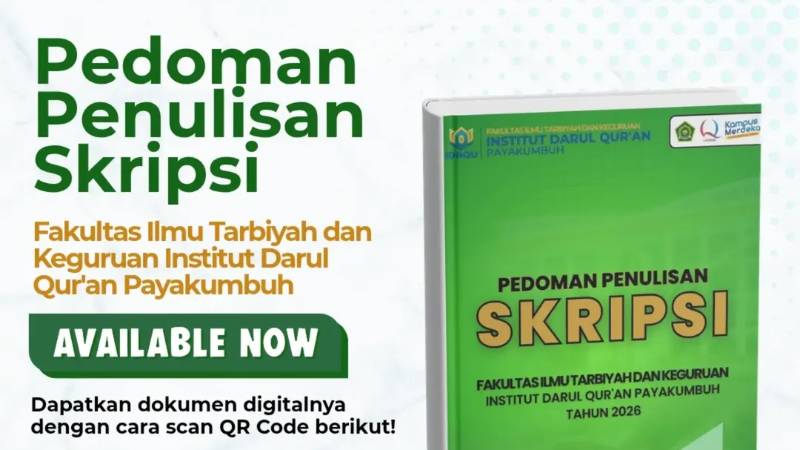 Pedoman Penulisan Skripsi FITK Institut Darul Qur'an Payakumbuh